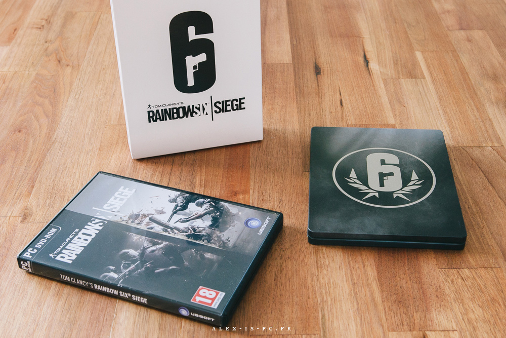 Steelbook amazon Rainbow Six : Siege.