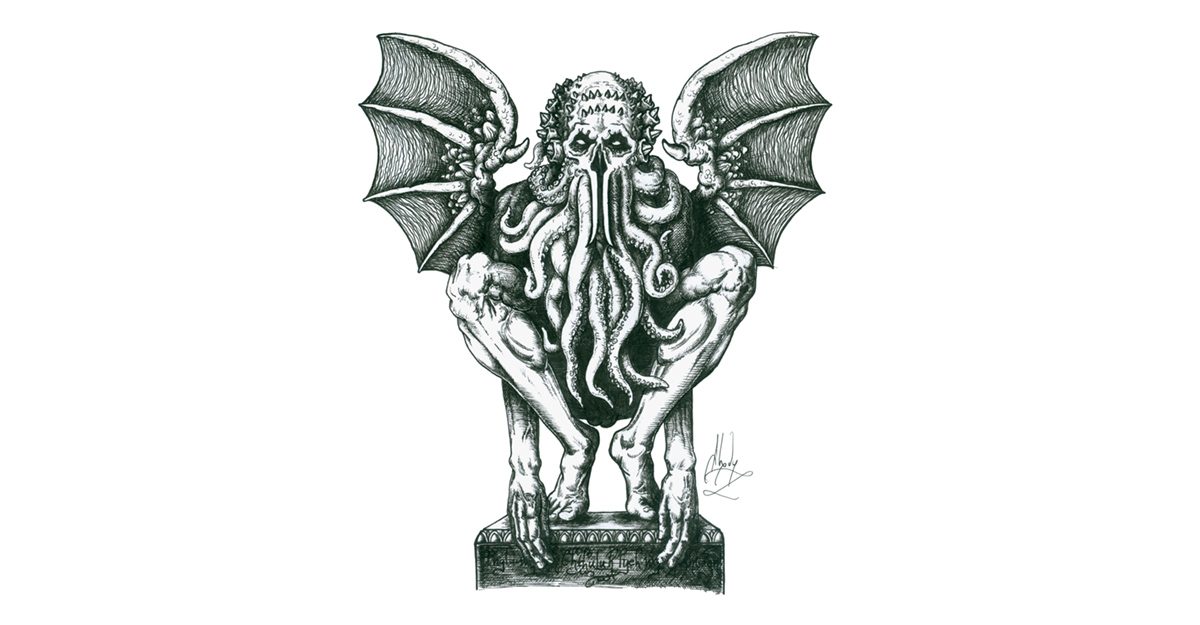 Ph’nglui mglw’nafh Cthulhu R’lyeh wgah’nagl fhtagn